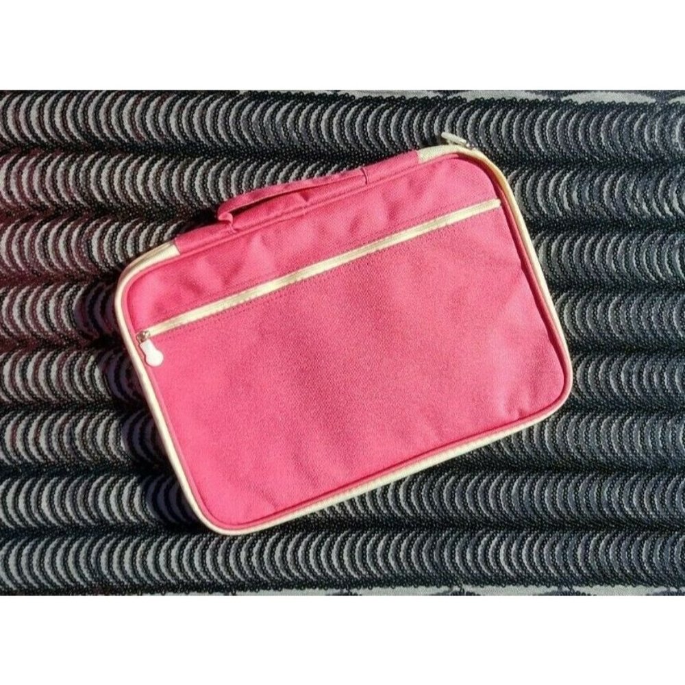 13" Laptop Bag Notebook Zippered Case Pink